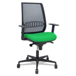 Silla Piqueras Y Crespo Alares Brazos Regulables Ergonomica Mecanismo Sincro Respaldo Malla Negra Asiento Tapizado Bali Verde Precio: 269.69000058. SKU: B1B5R654NT