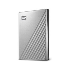 Western Digital WDBC3C0020BSL-WESN My Passport Ultra - Disco Duro Externo Portátil 2 TB, USB-C/USB 3.2 Gen 1, Metal Plata, 2.5"