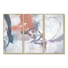 DKD Home Decor Cuadro Abstracto Multicolor 4 x 120 x 180 cm Set de 3 Piezas Lienzo y PS Precio: 110.97636. SKU: B17DSTGST4