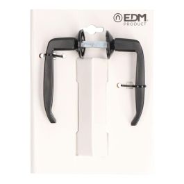 Edm Juego de Manillas 232 para Puerta Metálica 25 - 38 mm Aluminio Negro Precio: 9.5900002. SKU: B176NACG55