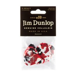 Dunlop Pack 72 Púas Guitarra Genuine Celluloid Classic Confetti - X Heavy