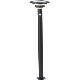 Poste de exterior - BRILLIANT - GARVINA - LED y solar - Detector de movimiento - Acero inoxidable y plástico - 4 W - Negro Precio: 74.50000008. SKU: B12CZG84N6