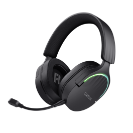 Trust Gaming GXT 491 Fayzo Auriculares Gaming Inalámbricos Dual Micrófono Cancelación Ruido Sonido Envolvente 7.1 Multiplataforma Negros