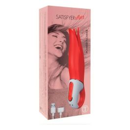 Satisfyer Power Flower Vibrador Rojo