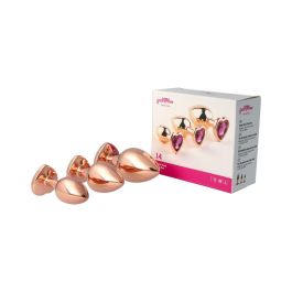 Plug Anal Pick&Love Nº 14 Dorado 3 Piezas (8,3 cm) (9,5 cm) (7,6 cm)