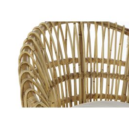Sillón DKD Home Decor 8424001750092 Natural Algodón Blanco Ratán (74 x 67 x 85 cm) Sillón DKD Home Decor 8424001750092 Natural Algodón Blanco Ratán (74 x 67 x 85 cm)