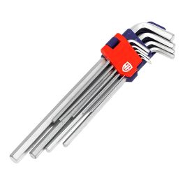 Workpro Juego de Llaves Allen Cr-V de Brazo Largo, 9 Piezas Métricas (1.5-10 mm) Workpro Juego de Llaves Allen Cr-V de Brazo Largo, 9 Piezas Métricas (1.5-10 mm) Precio: 8.59000054. SKU: B1GTK4QTBZ