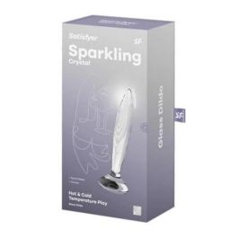 Satisfyer Sparkling crystal consolador hot & cold temperature play Precio: 18.49999976. SKU: B193647ETA