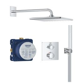 Grohe 34881000 Conjunto de ducha empotrado 1 chorro Mezclador termostático Gris Grohe 34881000 Conjunto de ducha empotrado 1 chorro Mezclador termostático Gris Precio: 820.50000054. SKU: B1KH4CAHGM