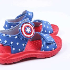 Cerdá Sandalias Calzado Infantil Verano Playa Marvel Los Vengadores Capitán América Superhéroe Estampado Azul Talla 25 t025