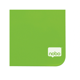 Nobo Pizarra Magnética Blanca 36x36 cm Negro para Hogar