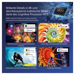 Sony Bravia FW-98BZ30L Monitor Profesional 98" 4K HDR Signage, Full Array LED, 440 Nits, Control IP/RS232, Operación 24/7, 3 Años Garantía