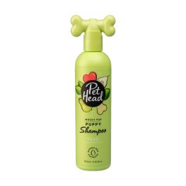 Pet Head Mucky Puppy Shampoo 300ml - Champú Suave para Cachorros con Camomila y Aceite de Pera