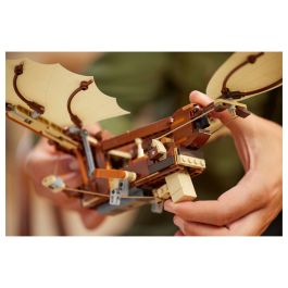 LEGO ICONS 10363 Máquina Voladora de Leonardo da Vinci, Juego Construcción, 493 Piezas, 18+ Años