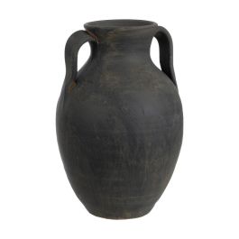 Vasija Gris Envejecido Barro Decoración 27 X 27 X 41 cm Precio: 39.88999982. SKU: B12NYHRH9T