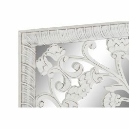 Decoracion Pared Indio DKD Home Decor Blanco 3 x 121 x 121 cm