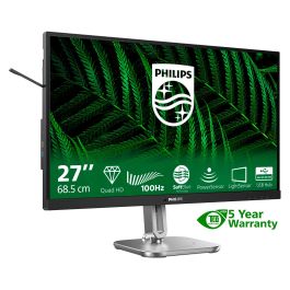 Philips 27B2G5500 Monitor de 27 Pulgadas Quad HD IPS 100Hz 4ms Antracita 2xHDMI DP USB