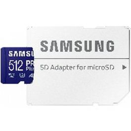 Tarjeta de Memoria Micro SD con Adaptador Samsung MB-MD512SA/EU 512 GB