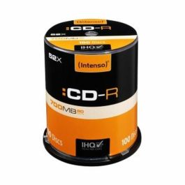 CD-R INTENSO 1001126 52x 700 MB (100 uds) Precio: 37.79000005. SKU: S0212375