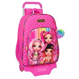 Mochila Escolar con Ruedas Rainbow High Fucsia 33 x 42 x 14 cm Precio: 31.9938641. SKU: B1723R37R3