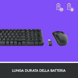 Teclado Logitech 920-003721 Negro QWERTY