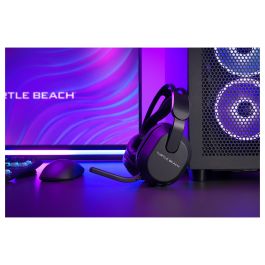 Turtle Beach Stealth 500 Auriculares de Juego Inalámbricos PC/PS5/PS4/Móvil, Over-Ear, Bluetooth 5.2, 40h Batería, Micrófono Boom, Negro