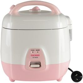 Cuckoo CR-0632 Olla Arrocera Eléctrica 1.08L Rosa Blanco con Calentamiento y Base Antiadherente Precio: 142.49999995. SKU: B19FDBDDPQ