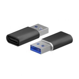 Aisens A108-0678 Mini Adaptador USB 3.2 Gen2 USB-C Hembra a USB-A Macho 10Gbps Carga 3A OTG Negro Aisens A108-0678 Mini Adaptador USB 3.2 Gen2 USB-C Hembra a USB-A Macho 10Gbps Carga 3A OTG Negro