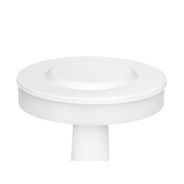 Lampara Sobremesa Toque Blanco Giftdecor 12 cm x 20 cm x 9 cm Metal Batería 800mAh Cable USB C