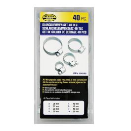 Benson Set 40 Abrazaderas Varios Acero Metálico Precio: 9.98999958. SKU: S7901505