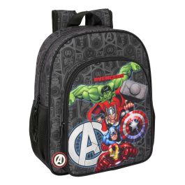 Mochila Escolar The Avengers Vendetta Negro 32 x 38 x 12 cm