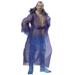HASBRO Figura Star Wars The Black Series Qui-Gon Jinn y Obi-Wan Kenobi articulada 15cm con accesorios