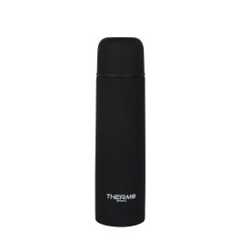 Thermosport Termo Inox 500 ml Soft Touch Negro Mate (6 Unidades)