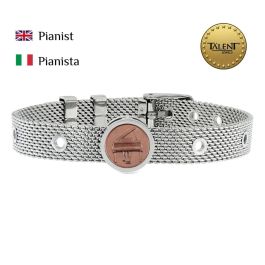 Pulsera Unisex Pianist Talent Jewels TJA-4-06-02-1-235 Plateado