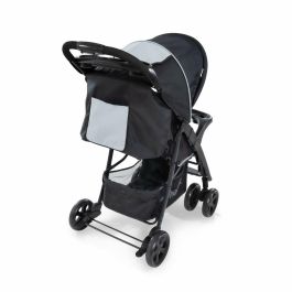 Hauck Silla de Paseo Shopper Neo II Caviar Plata - Plegado Compacto con una Mano, Reclinable, Gran Cesta, Desde el Nacimiento