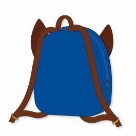 Cerdá Mochila Guardería de Peluche Paw Patrol para Niños 1-4 Años - 18x22x8 cm Azul