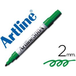 Rotulador Artline Pizarra Ek-500 Verde Punta Redonda 2 mm Recargable 12 unidades Precio: 19.49999942. SKU: B1GSLMEC6X