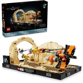 LEGO 75380 Star Wars Mos Espa Podracer Race Diorama Nave Espacial