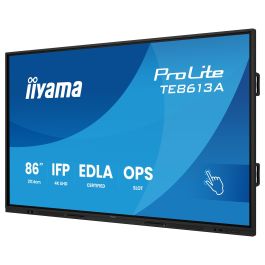 iiyama TE8613A-B1AG Pantalla Interactiva IPS 86" 4K Ultra HD Táctil Infrarroja 40 puntos