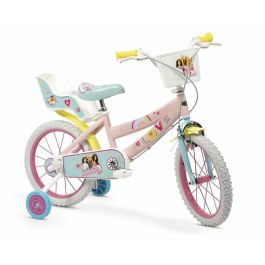 Bicicleta barbie 16" (5/8 años) Precio: 140.49999942. SKU: B18GP25YMG