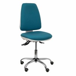 PIQUERAS Y CRESPO Silla Elche blanca asincro bali verde petroleo ruedas de parque Precio: 164.49999973. SKU: S5703731