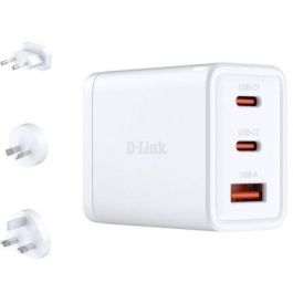 D-Link Cargador de Pared GaN DCP-651 65W 2x USB-C 1x USB-A Precio: 34.78999986. SKU: B1H8F9LSZ6