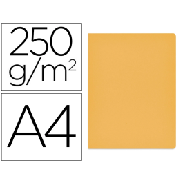 Gio Subcarpeta Simple Cartulina Amarillo Intenso A4 250 gr -50U- Precio: 12.68999963. SKU: S8408284