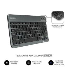 SUBBLIM Funda Tablet KEYTAB PRO BLUETOOTH 10,1" Black