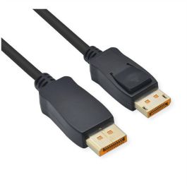 ROLINE DP2.1.2M Cable DisplayPort 2.1 Macho a Macho Negro 2m 10240 x 4320 Píxeles Precio: 27.3581. SKU: B177KN7PCR