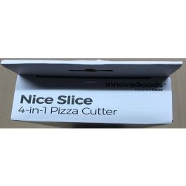 Cortador de Pizza 4-in-1 Nice Slice InnovaGoods Cortador de Pizza 4-in-1 Nice Slice InnovaGoods