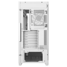 Deepcool Caja Gaming CG580 4F WH Blanca con 4 Ventiladores ARGB - Chasis ATX con Cristal Templado para Gaming y PC de Alto Rendimiento