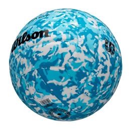 Balón de Voley Playa Wilson Impact Gen Green Vb Azul Blanco (Talla 5)