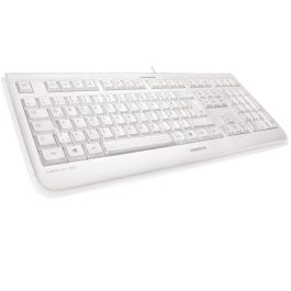 Cherry KC 1068 Teclado USB Blanco IP68 Resistente Agua, Polvo y Suciedad - Ultraplano, Desinfectable y Silencioso