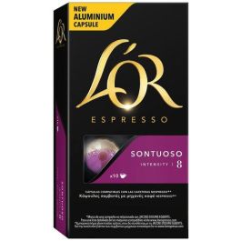 L'or Café Espresso Sontuoso, Cápsulas de Café Fuerza 8, Notas de Almendras Tostadas, Caja de 10 Unidades Precio: 5.5. SKU: B1HTRKEA9L
